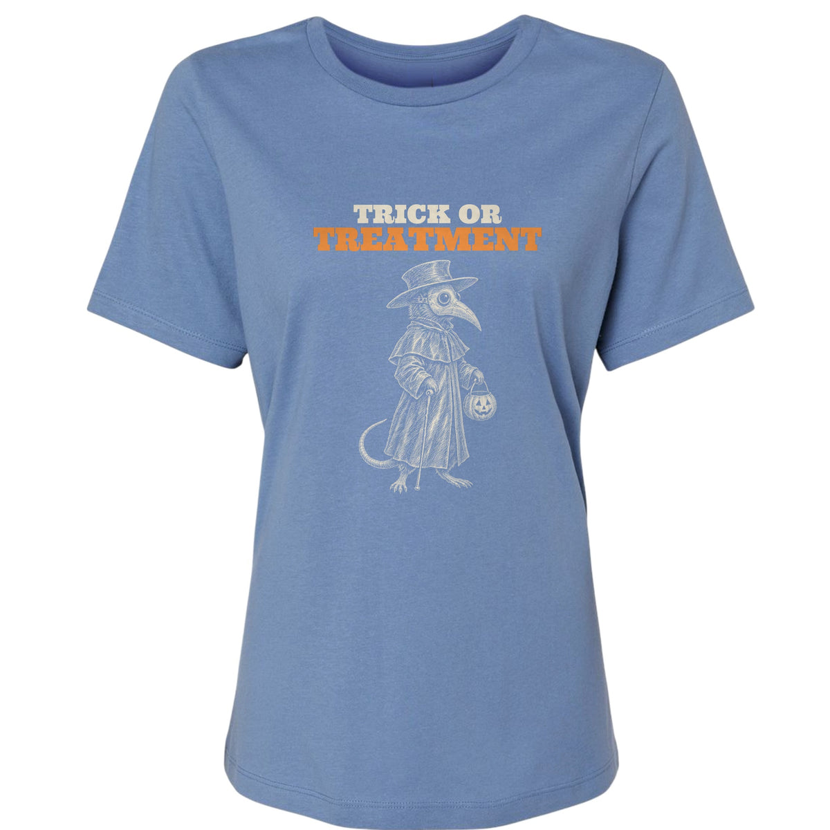 Trick Or Treatment Plague Rat Women's T-Shirt