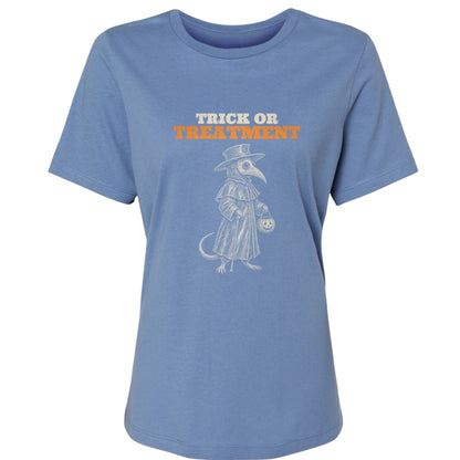 Trick Or Treatment Plague Rat Women's T-Shirt
