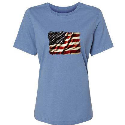 USA Flag Women's T-Shirt
