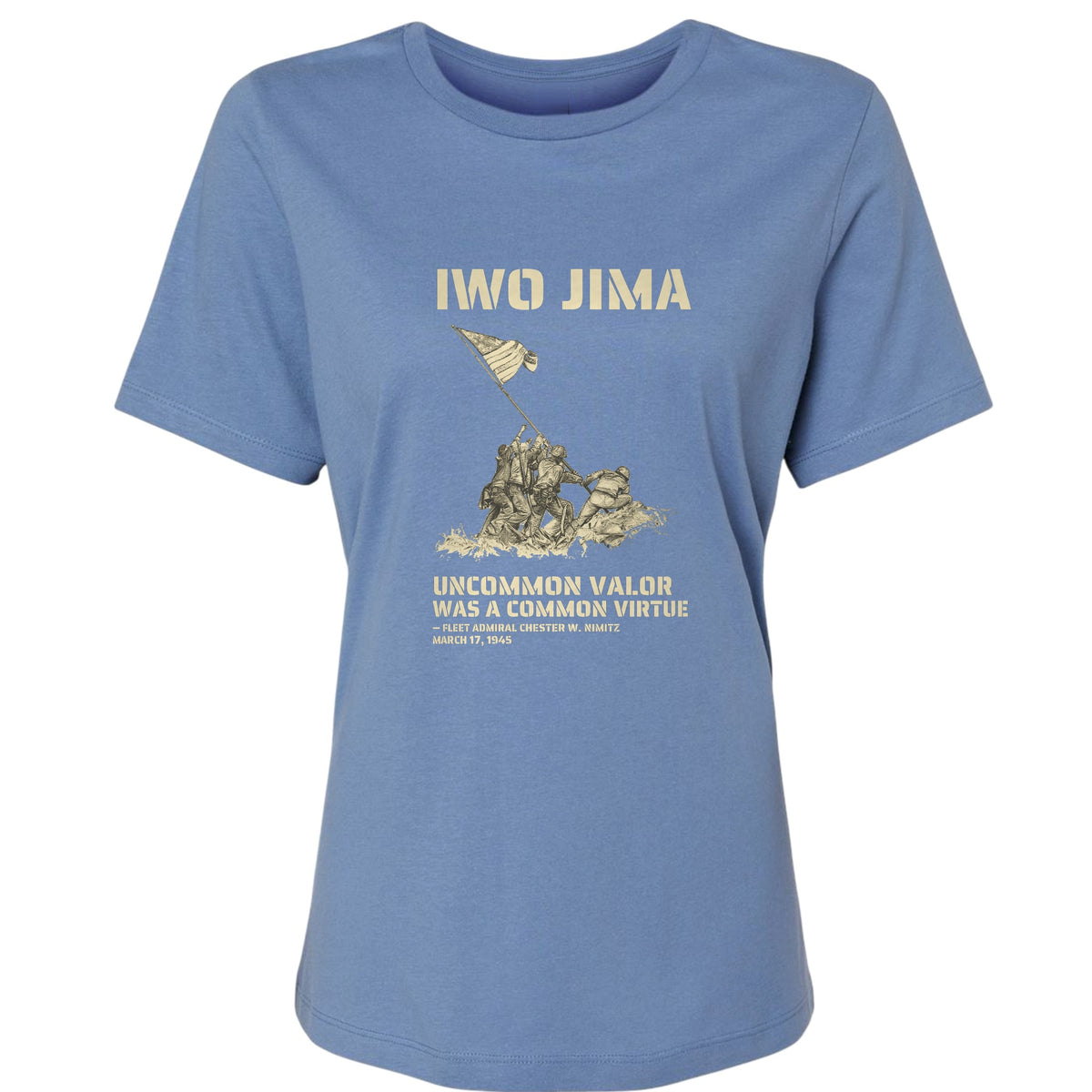 Uncommon Valor Iwo Jima Women's T-Shirt
