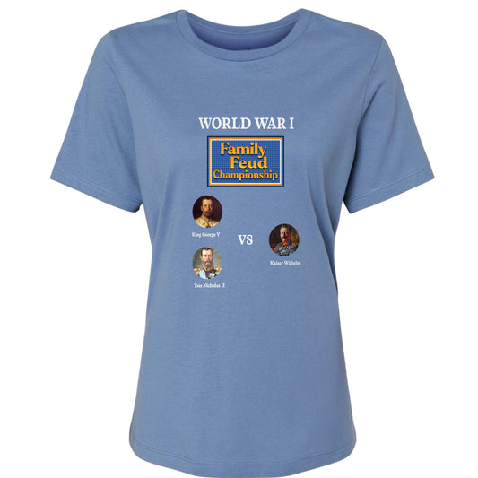WW1 Family Feud Championship Women's T-Shirt
