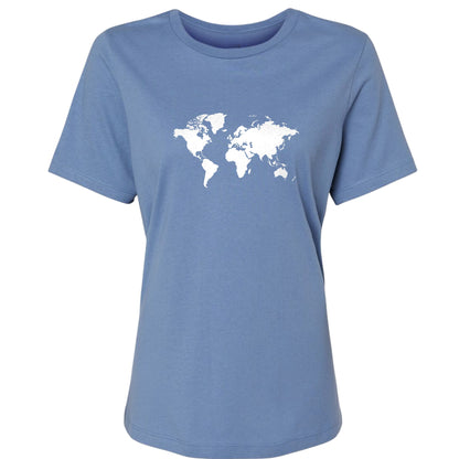World Map Women's T-Shirt