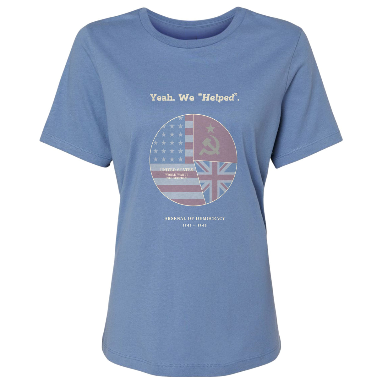 Yeah We Helped Arsenal of Democracy Women's T-Shirt