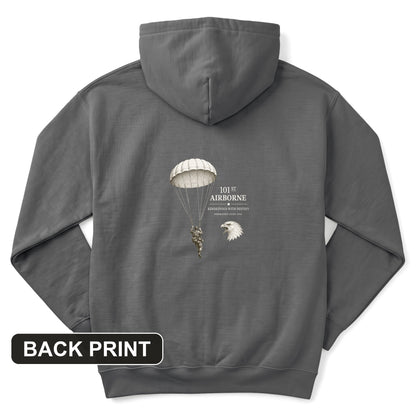101st Airborne Back Print Hoodie