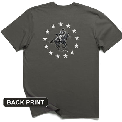 1776 Back Print T-Shirt