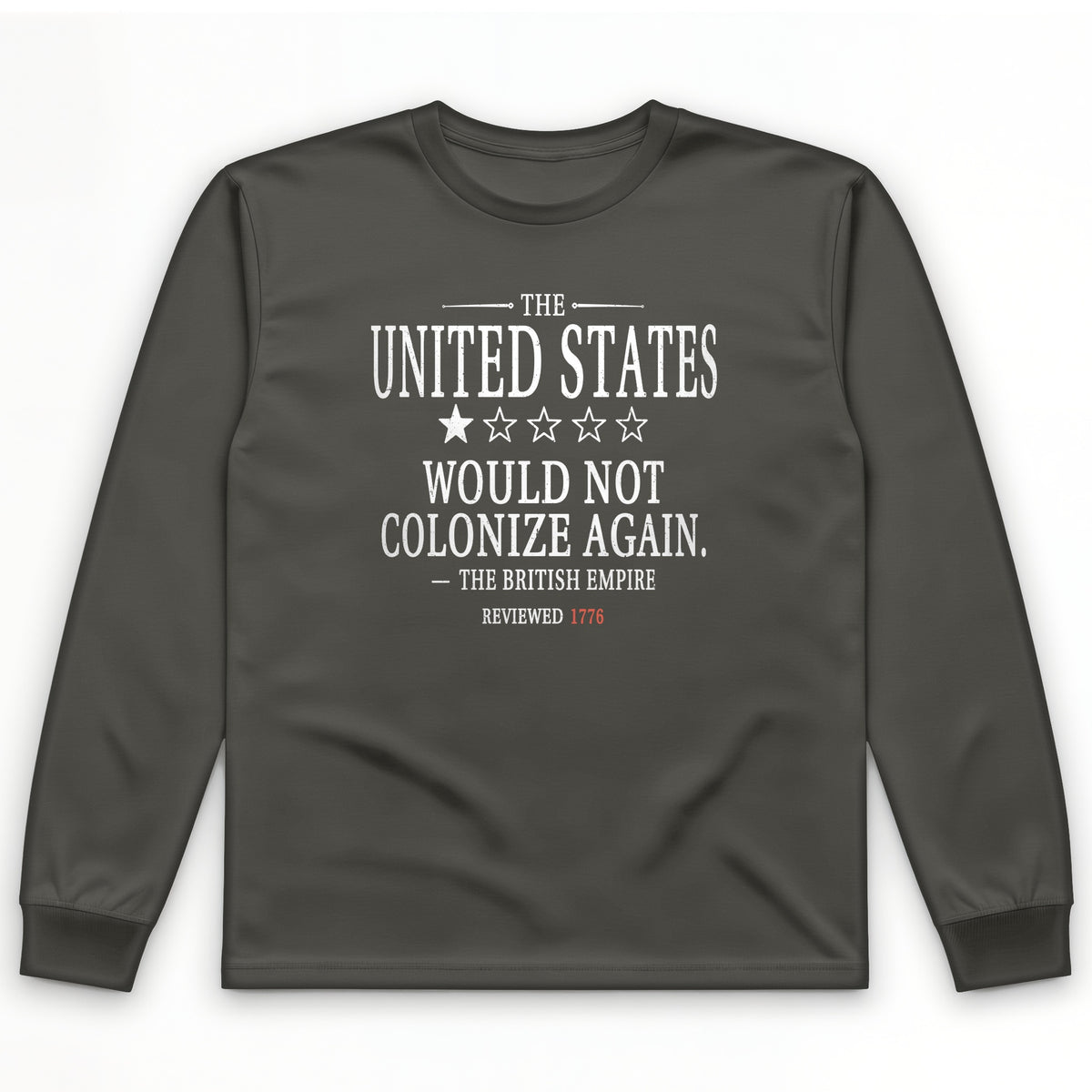 1 Star US Long Sleeve T-Shirt