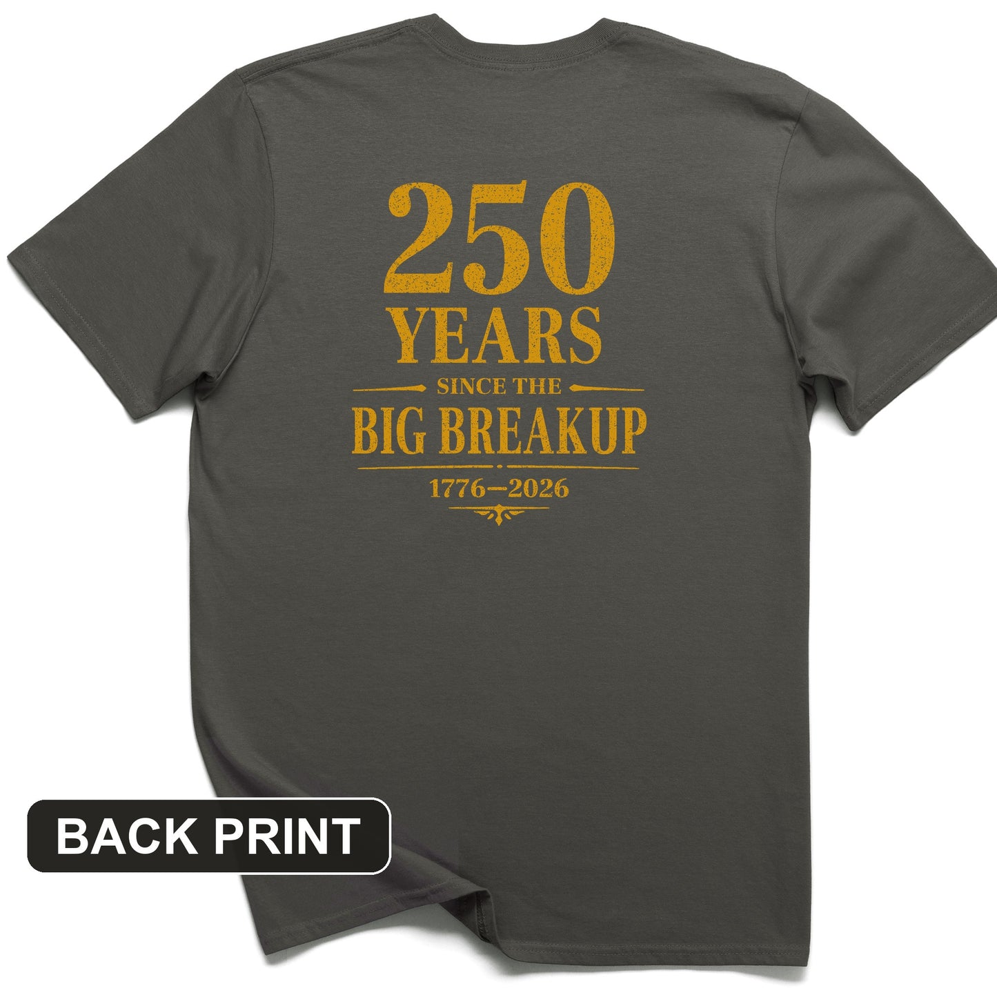 250 Big Breakup Back Print T-Shirt