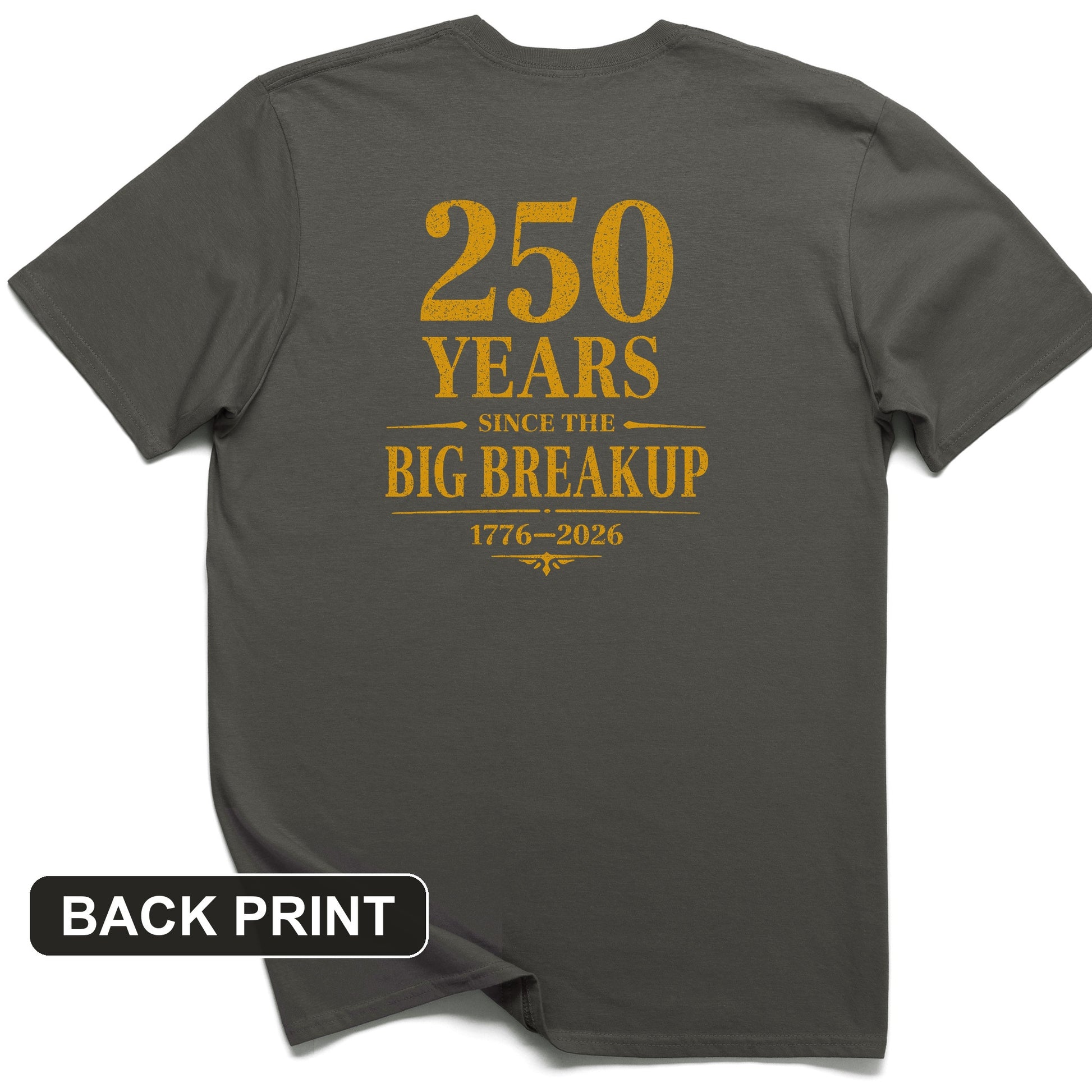 250 Big Breakup Back Print T-Shirt