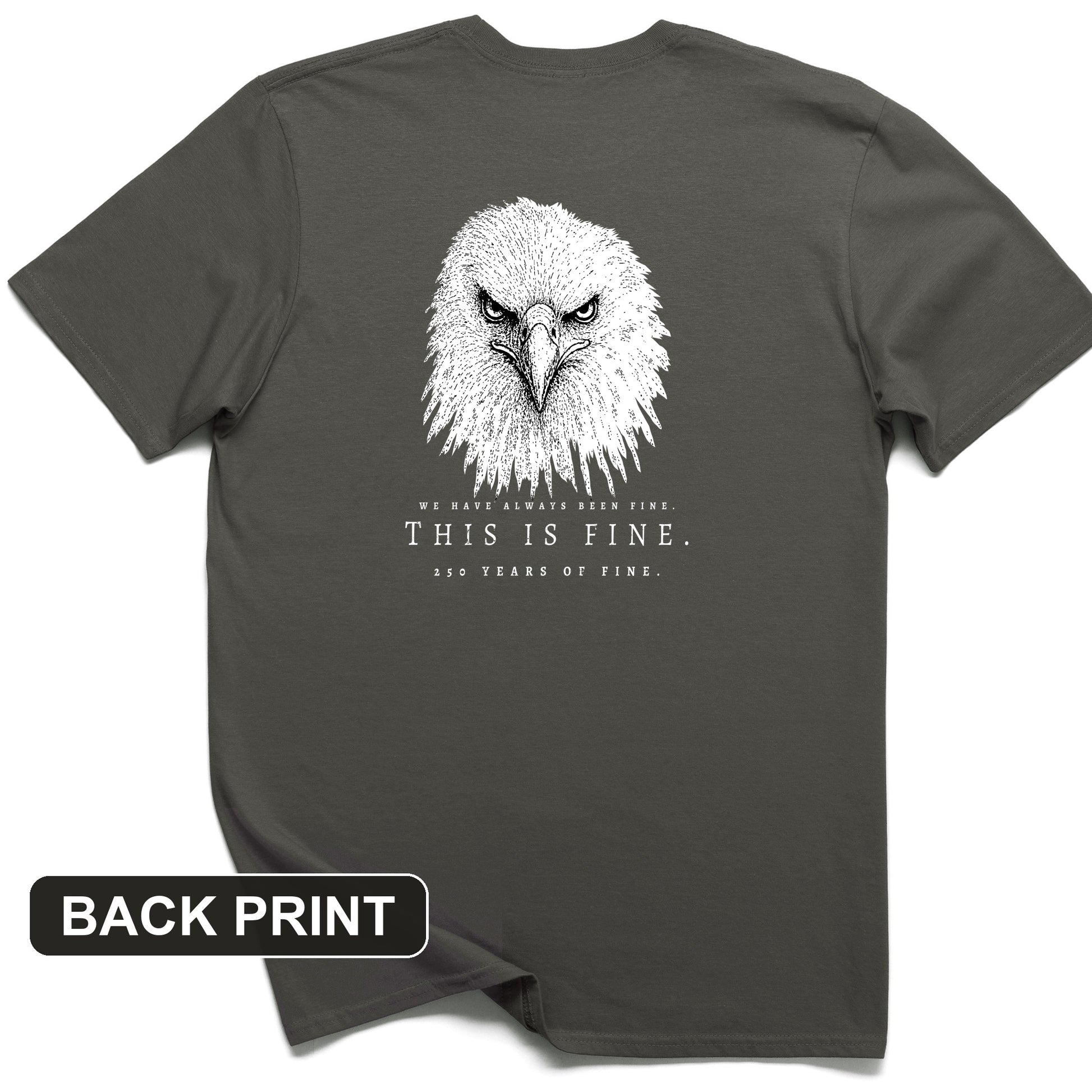 250 Years of Fine Back Print T-Shirt