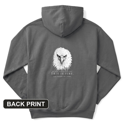 250 Years of Fine Back Print Hoodie
