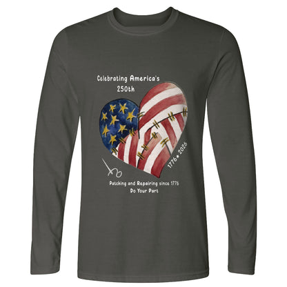 250th Heart Long Sleeve T-Shirt