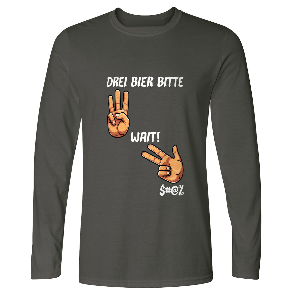 3 Beers Long Sleeve T-Shirt