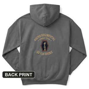 442nd RCT Back Print Hoodie