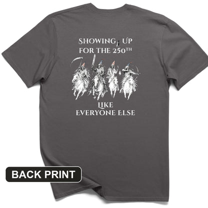 4 Horsemen 250th Back Print T-Shirt
