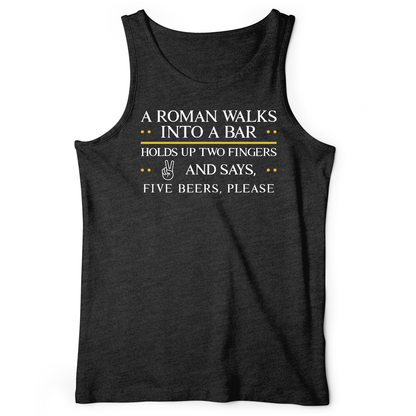 Roman Walks Into a Bar Tank