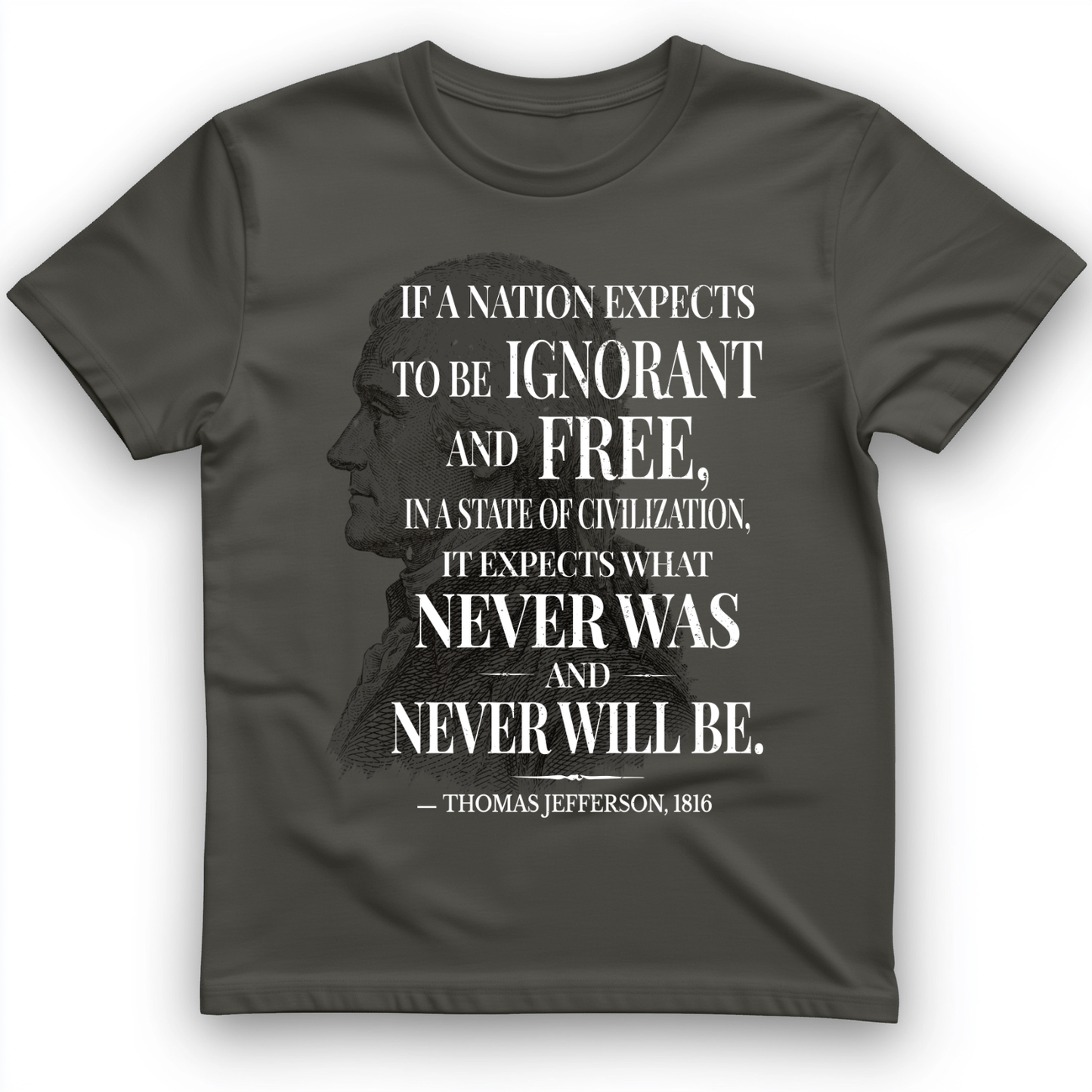 Ignorant and Free T-Shirt