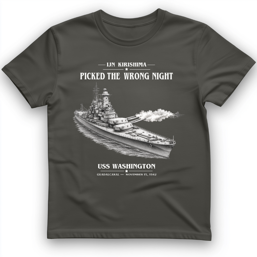 USS Washington at Guadalcanal T-Shirt