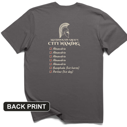 Alexander City Naming Back Print T-Shirt