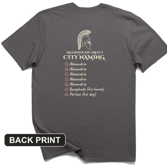 Alexander City Naming Back Print T-Shirt