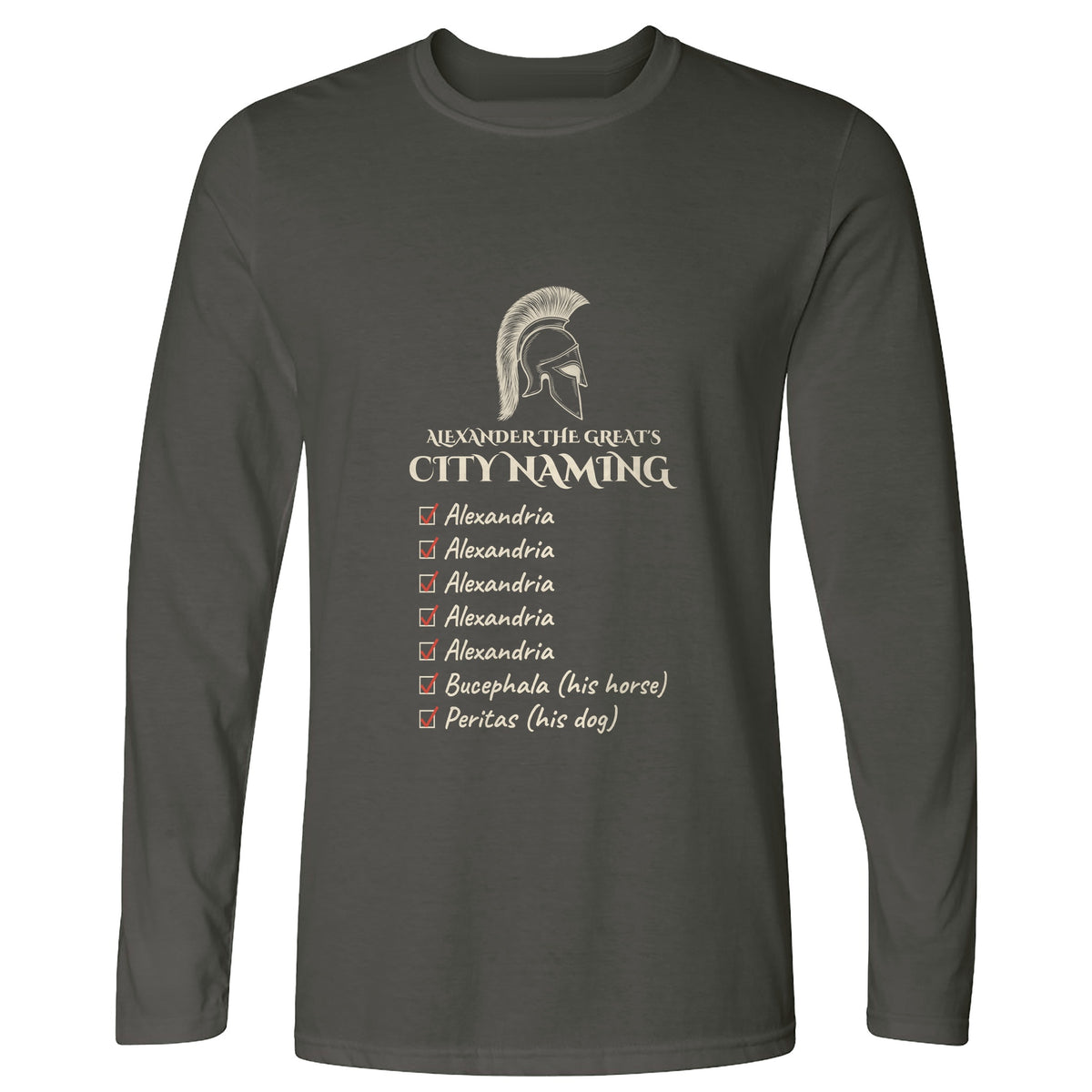 Alexander City Naming Long Sleeve T-Shirt