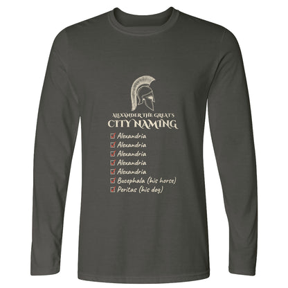 Alexander City Naming Long Sleeve T-Shirt