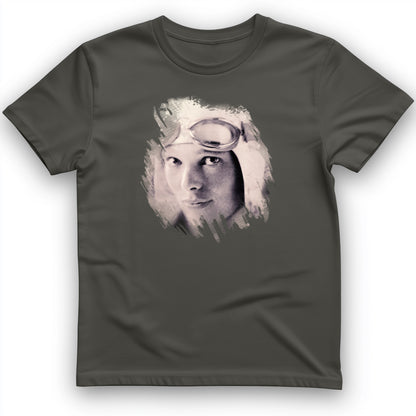 Amelia Earhart in Color T- Shirt