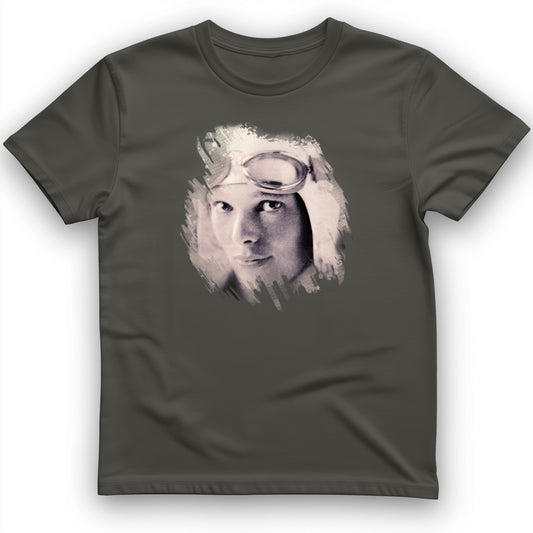 Amelia Earhart in Color T- Shirt