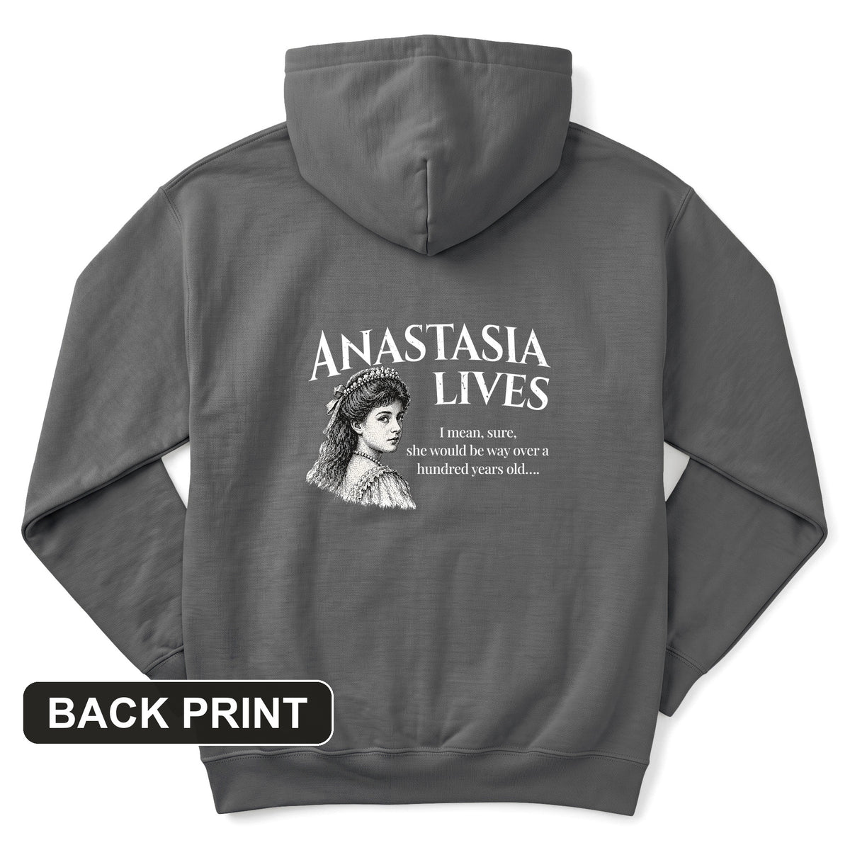 Anastasia Back Print Hoodie