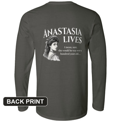 Anastasia Back Print Long Sleeve T-Shirt