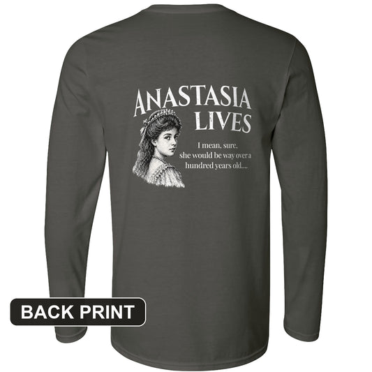 Anastasia Back Print Long Sleeve T-Shirt
