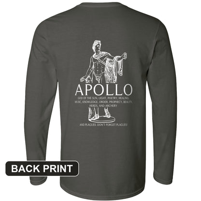 Apollo Back Print Long Sleeve T-Shirt