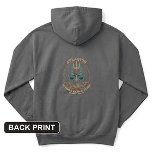 Atlantis Back Print Hoodie