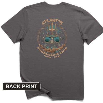 Atlantis Back Print T-Shirt