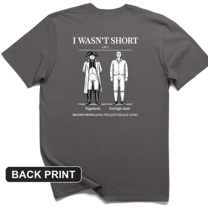 Average Height Back Print T-Shirt