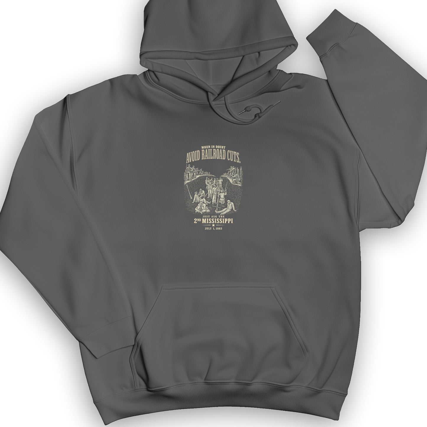 Avoid Railroad Cuts Hoodie
