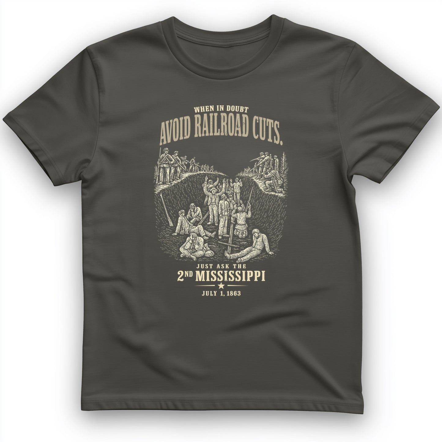Avoid Railroad Cuts T-Shirt