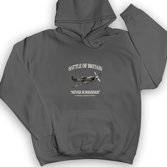 Battle of Britain Never Surrender Hoodie
