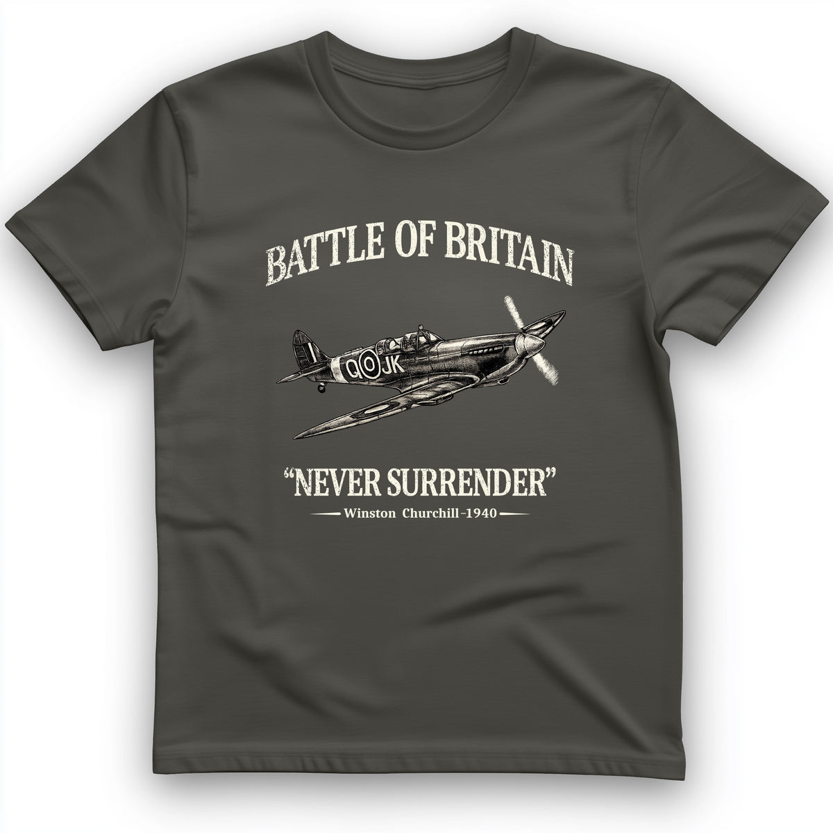 Battle of Britain Never Surrender T-Shirt