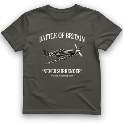 Battle of Britain Never Surrender T-Shirt