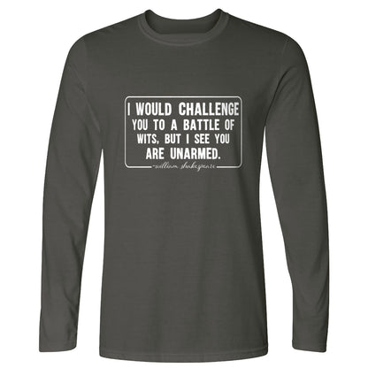 Battle of Wits Long Sleeve T-Shirt