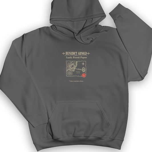 Benedict Arnold Loyalty Rewards Program Hoodie
