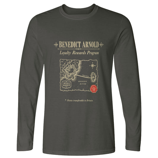 Benedict Arnold Loyalty Rewards Program Long Sleeve T-Shirt