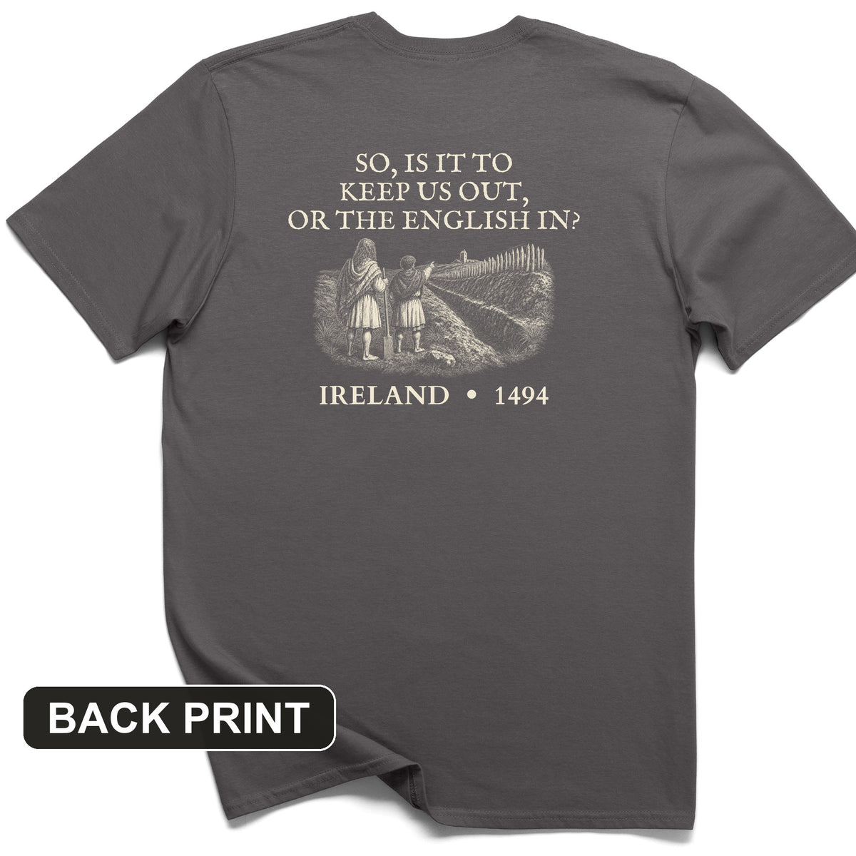 Beyond The Pale Back Print T-Shirt