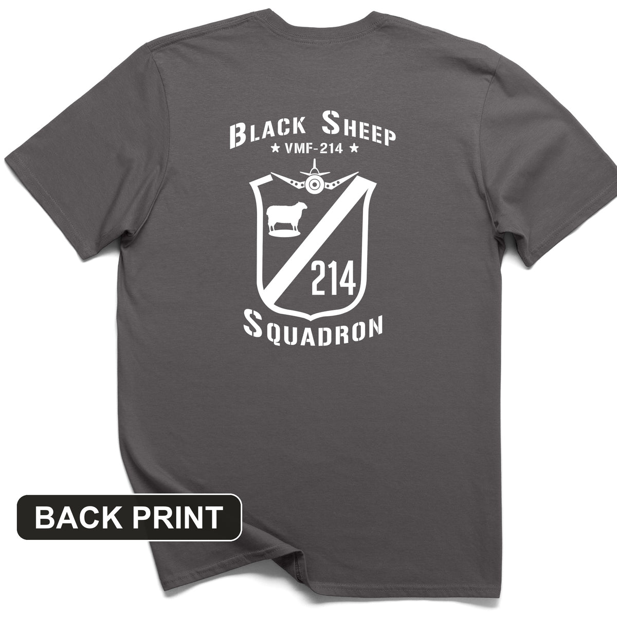 Black Sheep Back Print T-Shirt