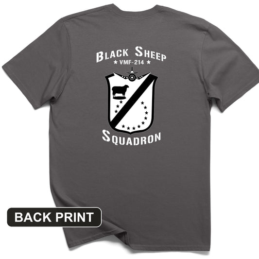 Black Sheep Back Print T-Shirt