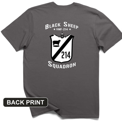 Black Sheep Back Print T-Shirt