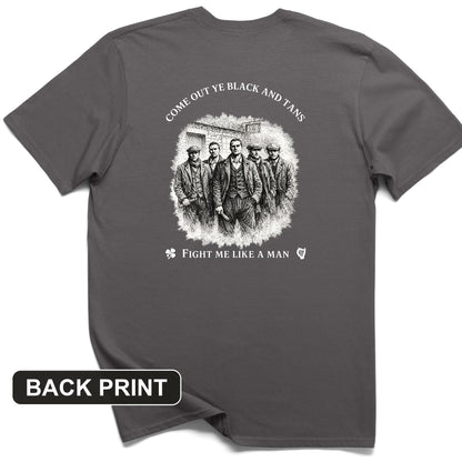 Black and Tans Back Print T-Shirt