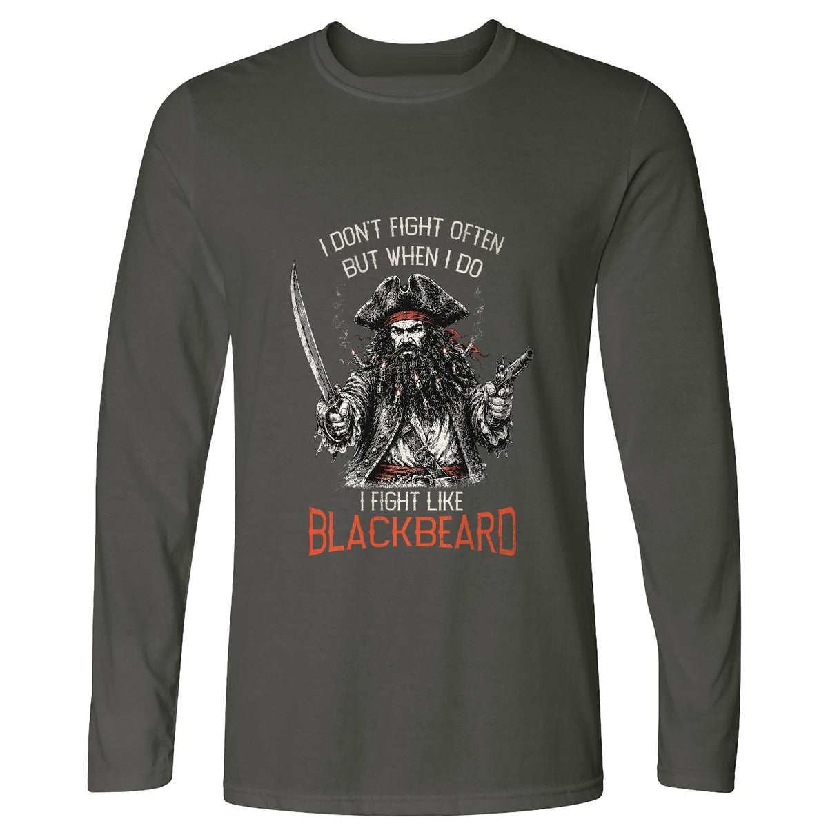 Blackbeard Long Sleeve T-Shirt