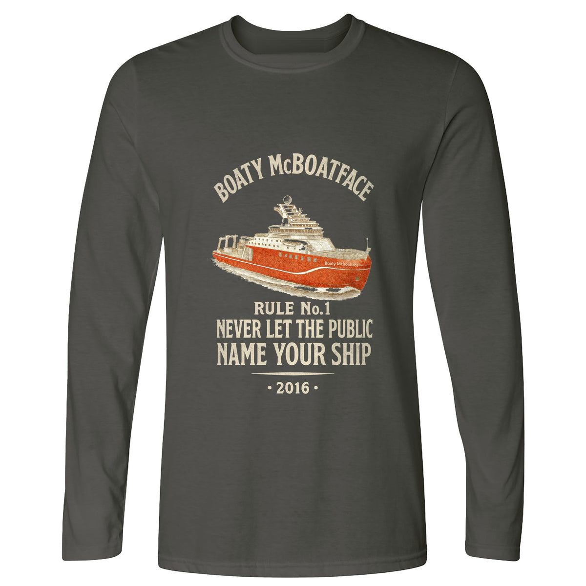 Boaty McBoatface Long Sleeve T-Shirt