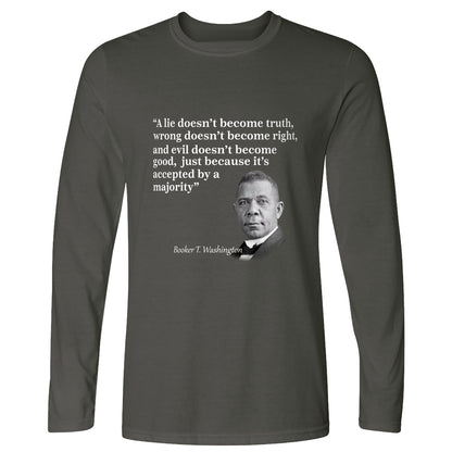 Booker T Washington Long Sleeve T-Shirt